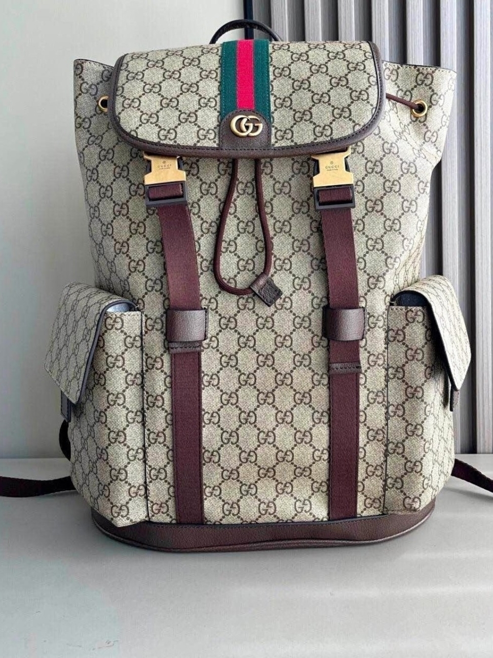 Gucci 26S OPHIDIA LARGE BACKPACK 46IN